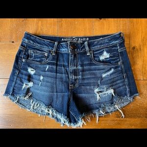 American Eagle Hi-Rise Jean Shorts